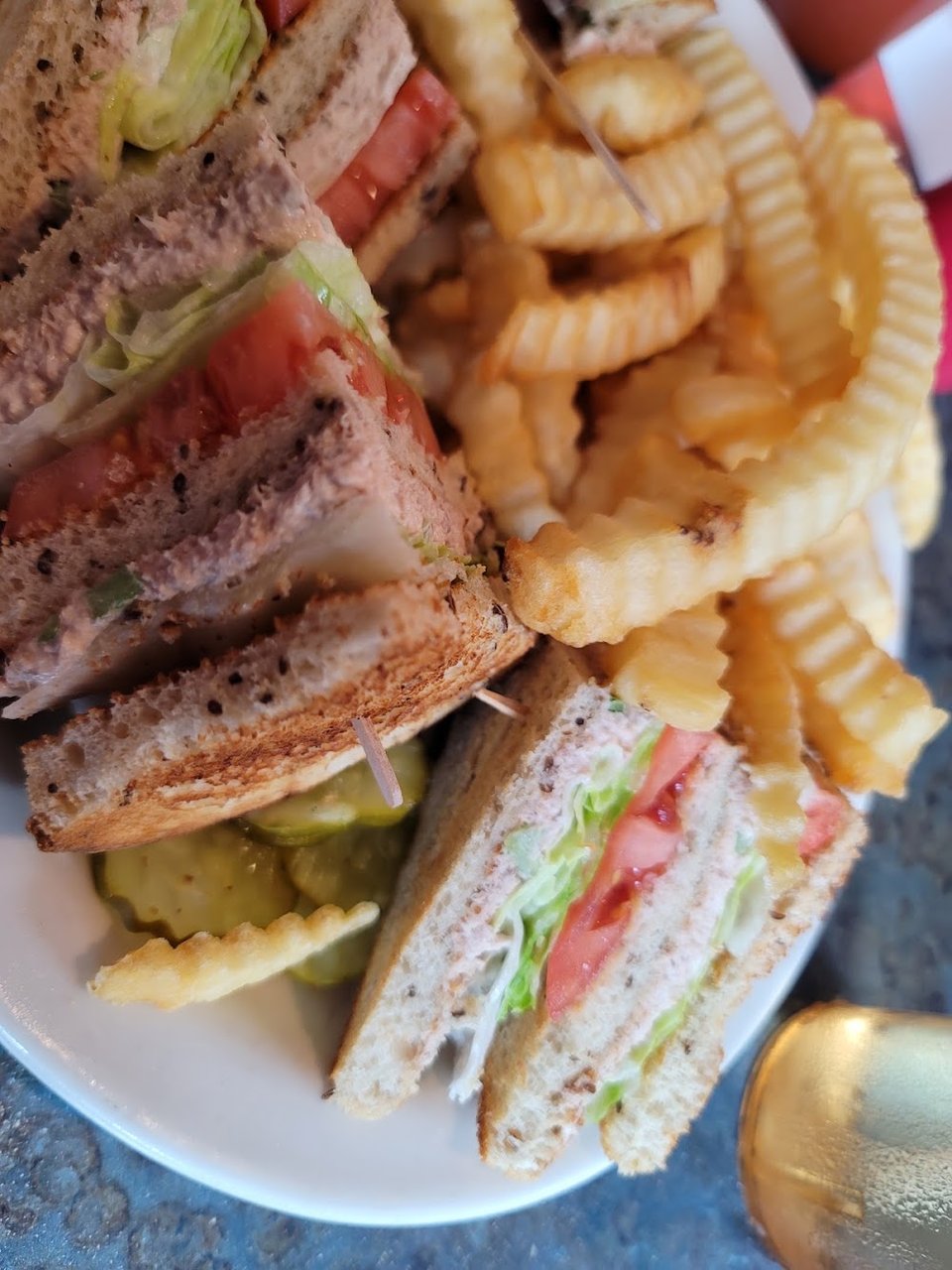 Tuna Club Sandwich